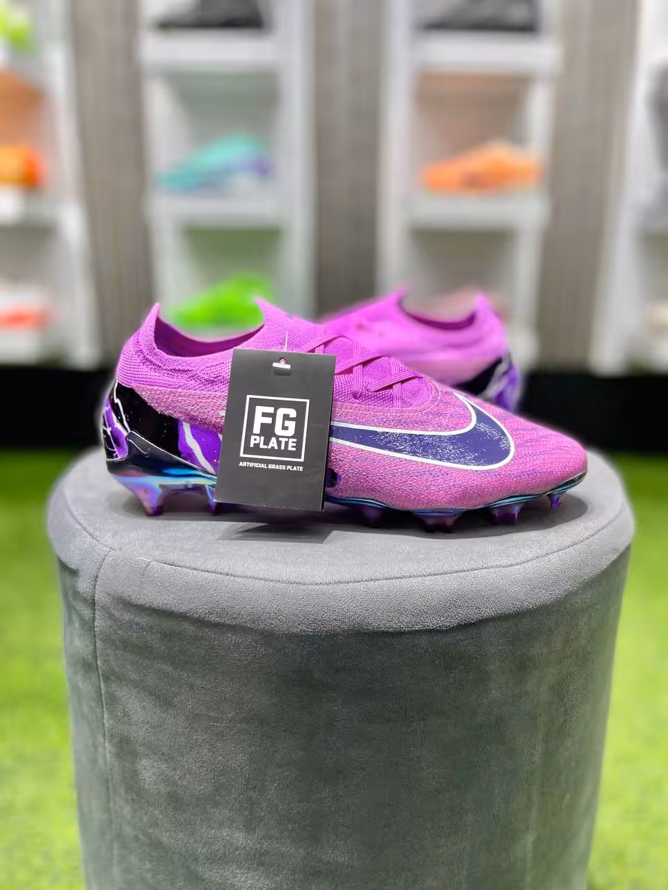 کفش فوتبال نایک فانتوم جی ایکس بنفش Phantom gx FG 2024