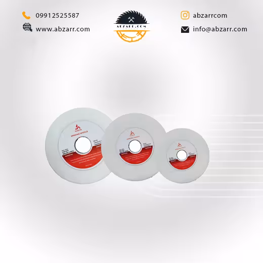 سنگ های سنباده سفید محک با ابعاد سنگ الماسه 175x25x32mm مدل WA-46 (( اقساط یک ساله ))