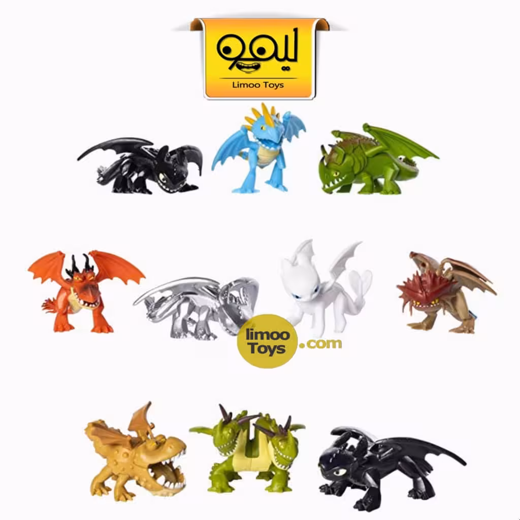 مجموعه فیگور انیمیشن چگونه اژدهای خود را تربیت کنیم How to train your dragon