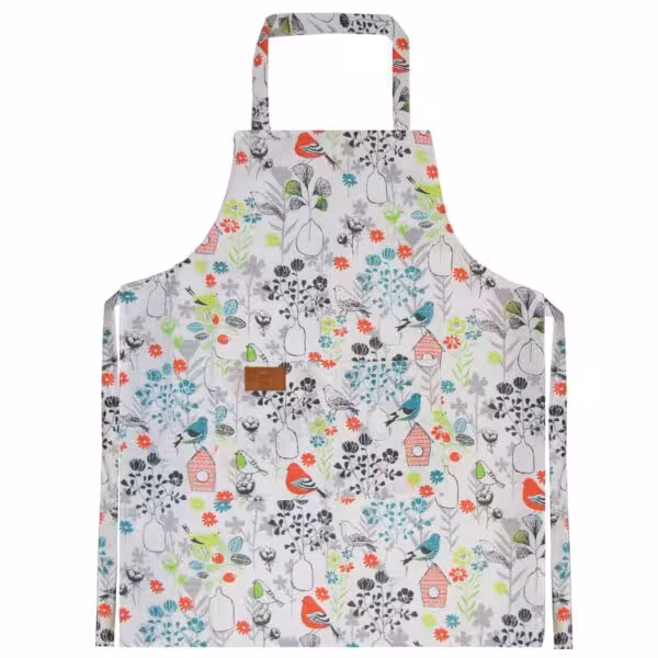 رامک پیشبند طرح گل و گنجشک