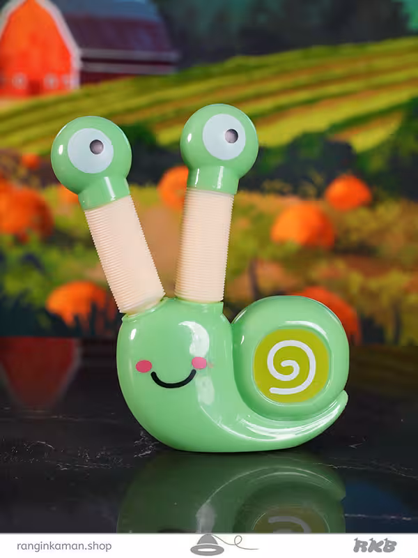 حلزون چشم قلمبه پاپ تیوپ Snail pop tube