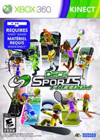 بازی کینکت کنسول Xbox360 deca sports freedom