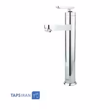 شیر روشویی پایه بلند راسان مدل فلورا | روشویی پایه بلند راسان