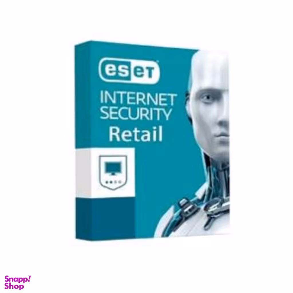 آنتی ویروس ایست (Eset) مدل Internet Security 2020 تک کاربره یک ساله