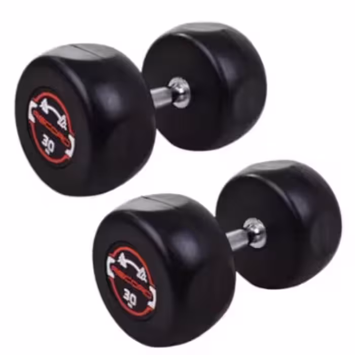 دمبل گرد وزن 30 کیلوگرم round dumbbell