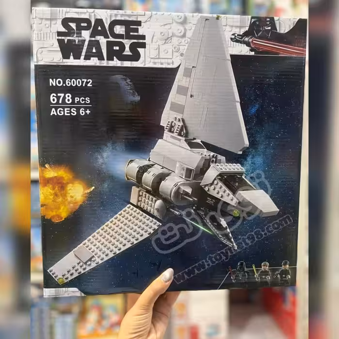 لگو شاتل امپراتوری جنگ ستارگان 678 قطعه کد 60072