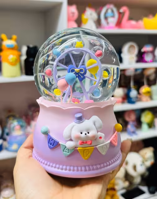 گوی موزیکال سه بعدی چرخ وفلک