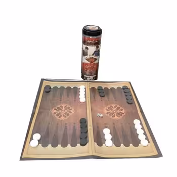 بازی تخته نرد پارچه ای (استوانه ای)