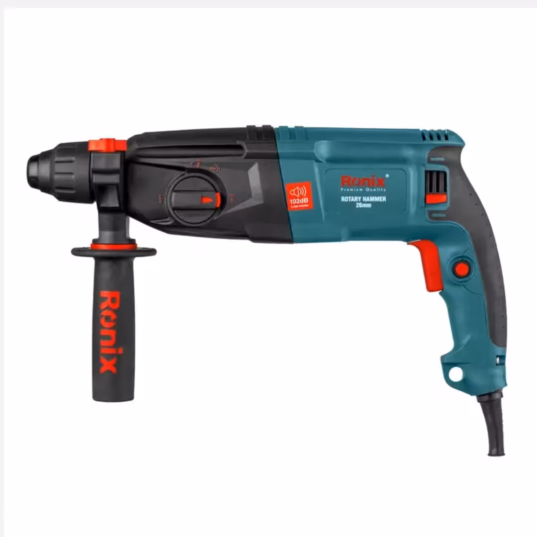 دریل بتن کن سه حالته مدل 2701 چهار 4 شیار 3 kg کیلویی 800 وات رونیکس Ronix ( ارسال رایگان ابزار حسین)