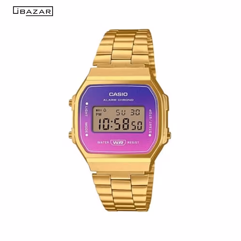 ساعت مچی اورجینال زنانه/مردانه کاسیو (CASIO) مدل a168werg-2adf