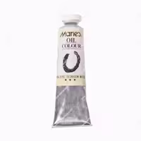 رنگ روغن ماریس 50 میل رنگ سفید Zinc Titanium White 106