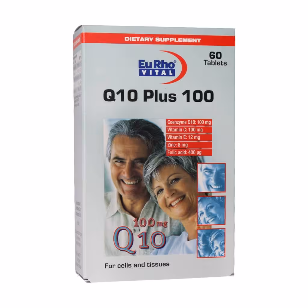 قرص کیوتن پلاس 100 یوروویتال (60 عدد)