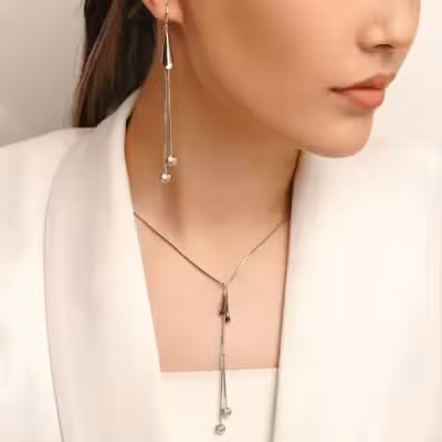 نیم ست کرواتی YSX – آبکاری طلا و جلوه‌ای بی‌نظیر.