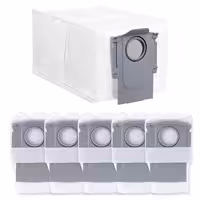 پاکت جارو رباتیک مناسب روبوراک مدل Roborock Qrevo,S8 MaxV Ultra,S8 Max Ultra,Qrevo Pro,Qrevo S,Qrevo Master and Qrevo Plus (ارسال 10 الی 15 روز کاری)