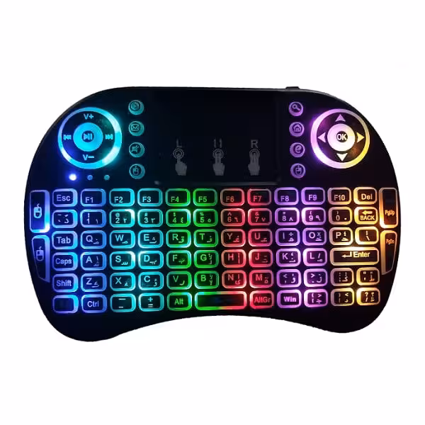 مینی کیبورد مدل RGB | کالا مکس