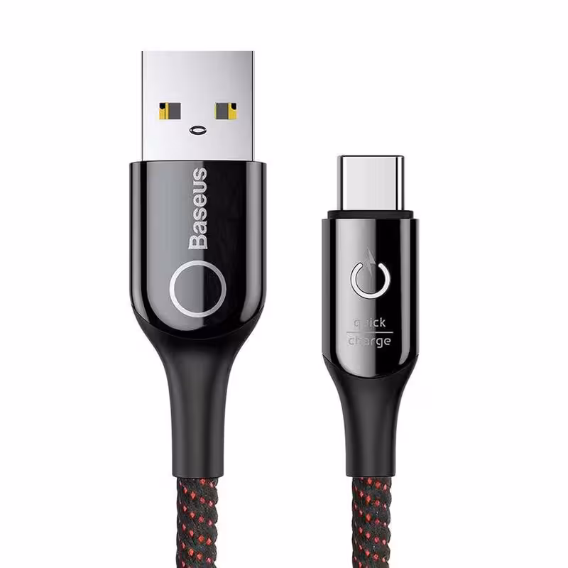 کابل تبدیل USB به USB-C باسئوس مدل CATCD3199 طول 1 متر