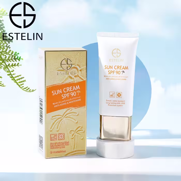 کرم ضد آفتاب استلین  ضدپیری و سفیدکننده STELIN SPF 90