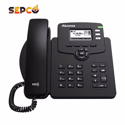 تلفن تحت شبکه Akuvox مدل SP-R63G