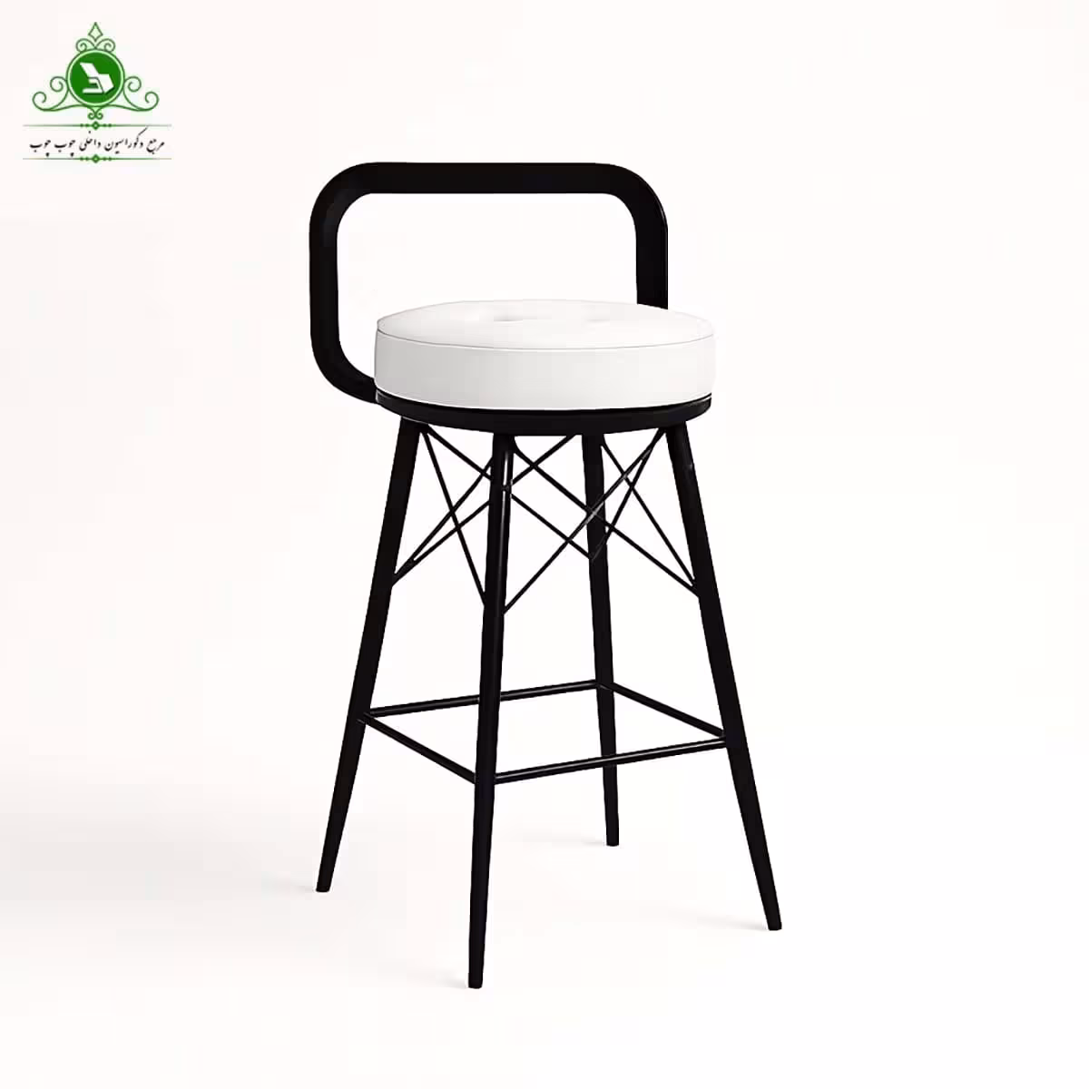 صندلی اپن مدل زیمر پایه ایفلی فلزی