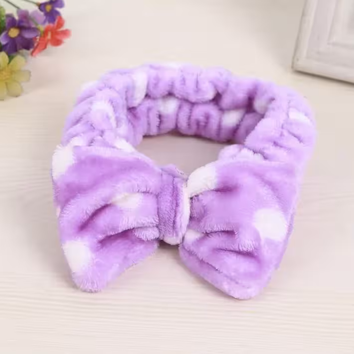 هدبند خال دار