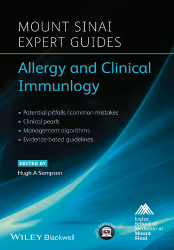 خرید و دانلود نسخه کامل کتاب Mount Sinai Expert Guides: Allergy and Clinical Immunology
