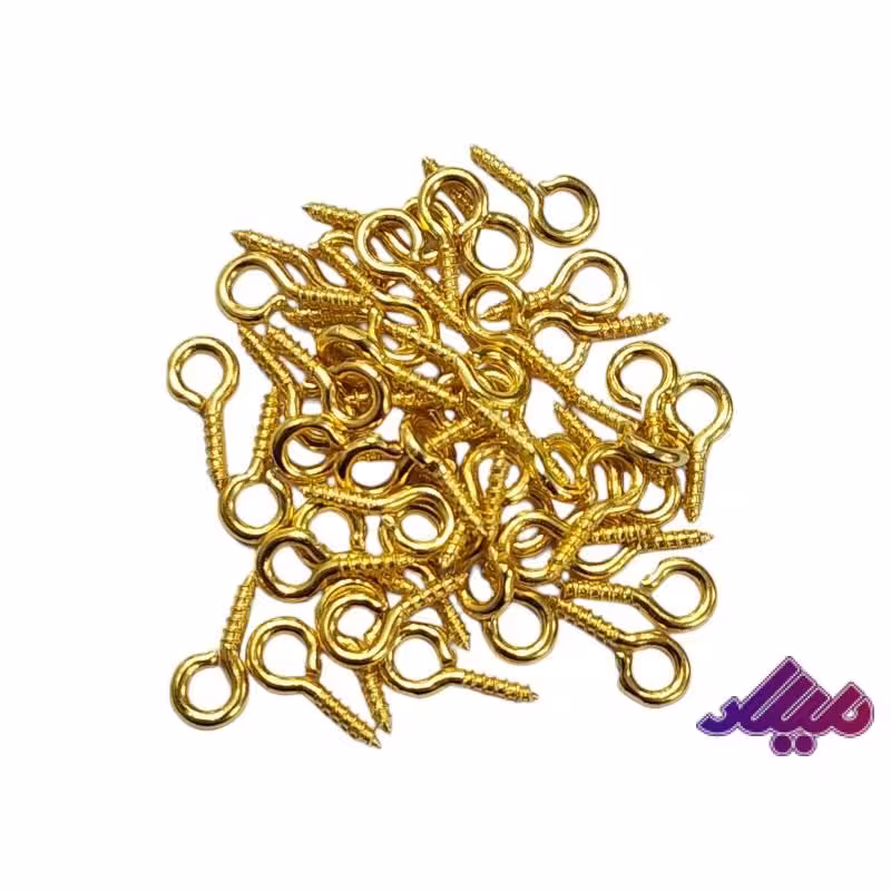 پیچ اتصال درشت طلایی