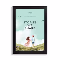 تابلو عاشقانه طرح stories کد PF-27064
