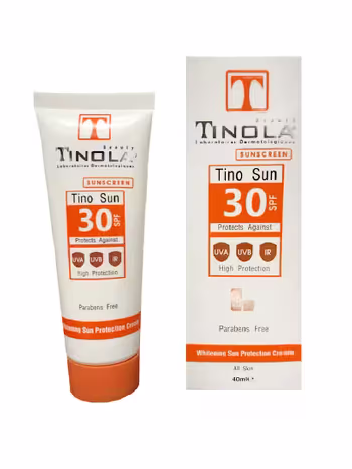 تینولا  کرم ضدآفتاب  ضد لک spf30