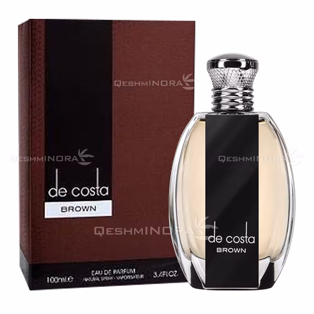 ادکلن دی کوستا براون فرگرانس ورد Fragrance World مشابه دانهیل دیزایر براون