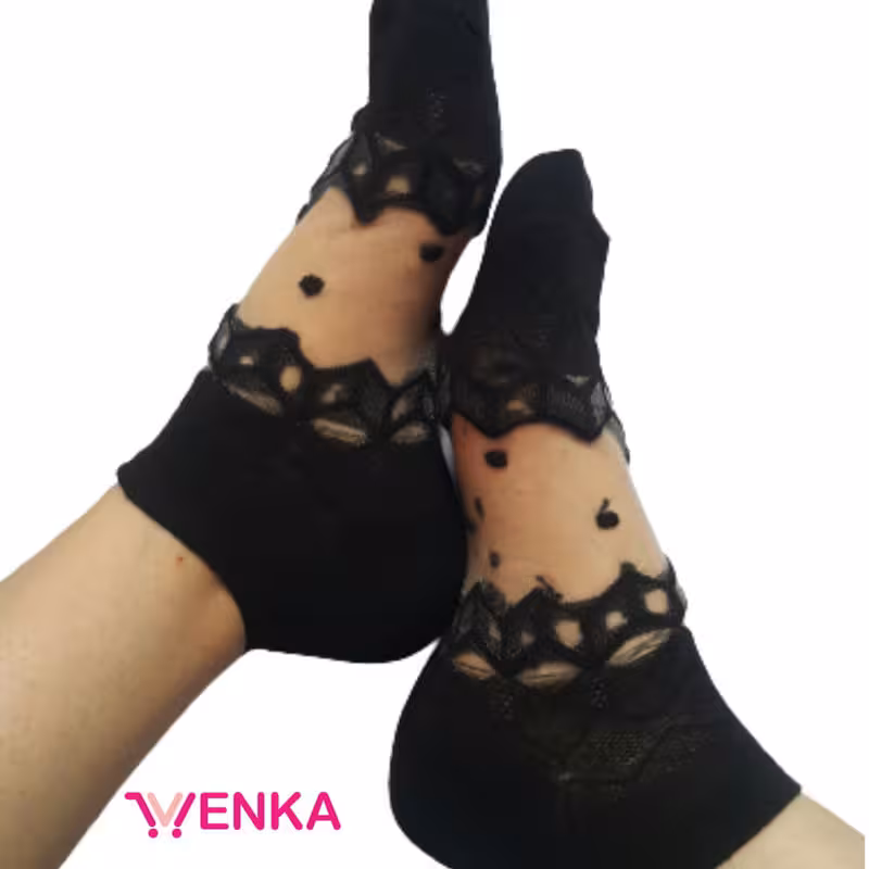 جوراب شیشه ای مچی کد00214