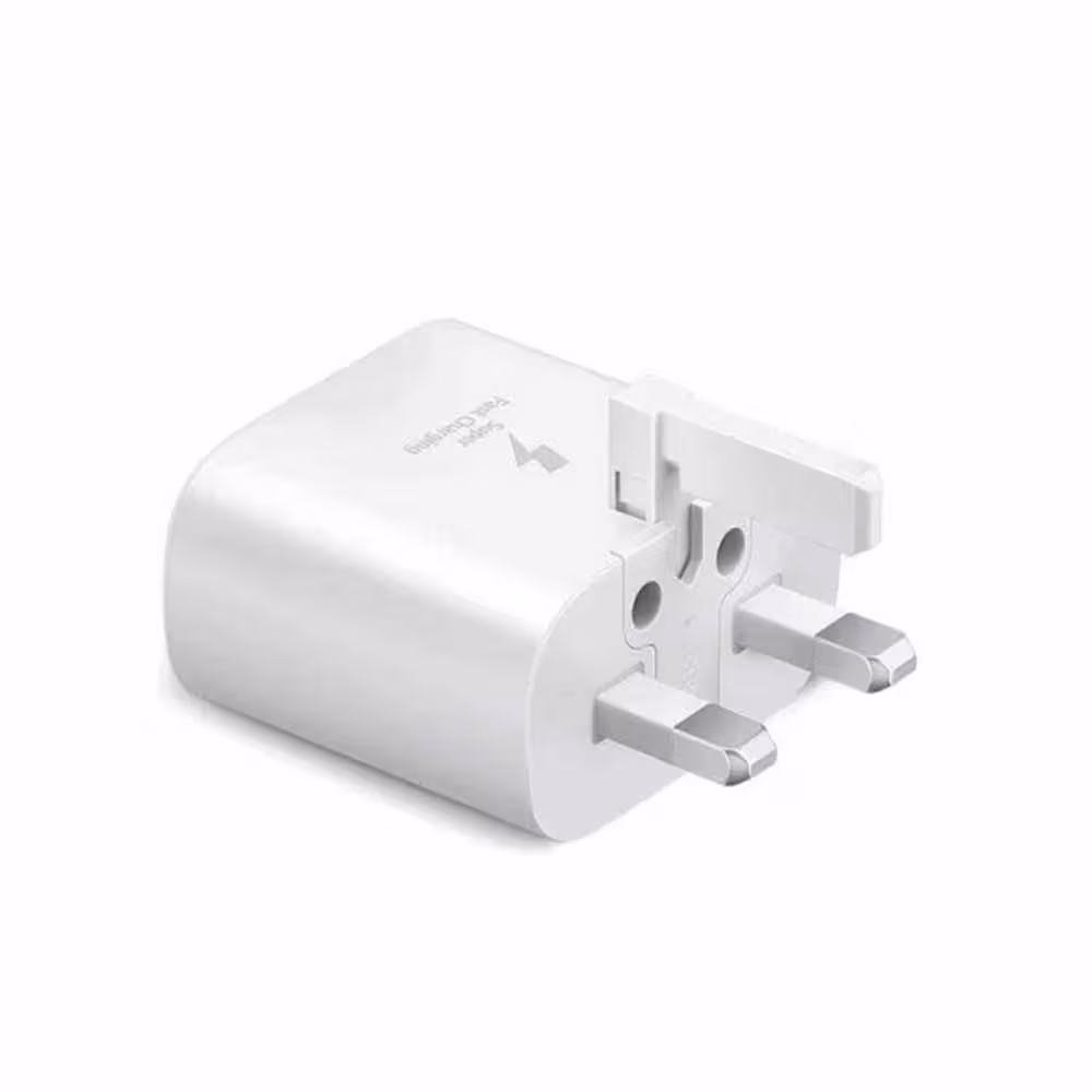 کلگی فست شارژ پورت Type-C Samsung 3A PD 25W/گارانتی پارتیان پایا-سفید