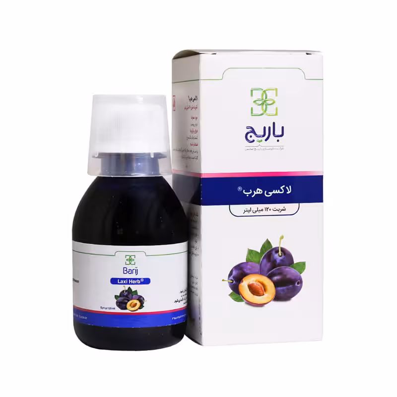 شربت لاکسی هرب باریج اسانس 120 میلی لیتر | Barij Essence Laxi Herb Oral Solution