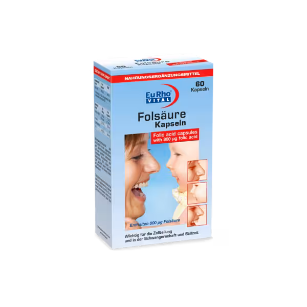 کپسول فولیک اسید یوروویتال  EuRho Vital Folic Acid