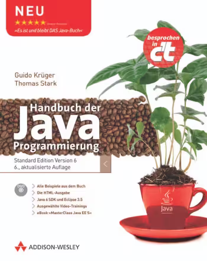 خرید و دانلود نسخه کامل کتاب Handbuch der Java-Programmierung, 6. Auflage