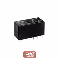 رله کتابی 12vDC تک کنتاکت 16 آمپر هونگفا HF115F/012-1Z