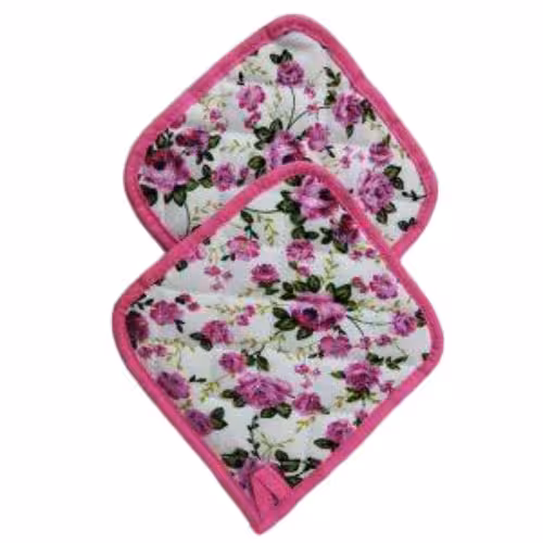 دستگیری مربع گلدار آشپزخانه