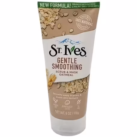 اسکراب و ماسک صورت St. Ives مدل Oatmeal عصاره جو دو سر وزن 170 گرم