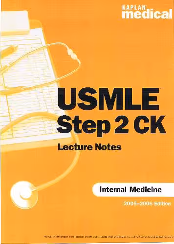 خرید و دانلود نسخه کامل کتاب USMLE-STEP2-Internal Medicine