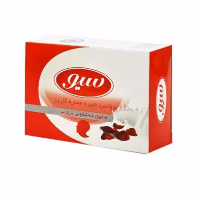 صابون سیو Siv حاوی شیر و رایحه گل رز وزن 125 گرم مجموعه 5 عددی