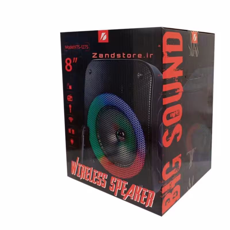 اسپیکر بلوتوثی قابل حمل کی تی اس مدل 1275

