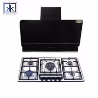 ست هود و اجاق گاز صفحه ای دنپاسر مدل SET 1004