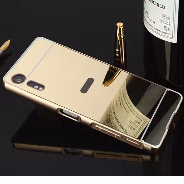 قاب آینه‌ای دور فلزی مناسب برای گوشی سونی XZs