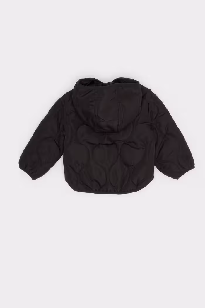 کاپشن نوزاد پسر مشکی دفکتو