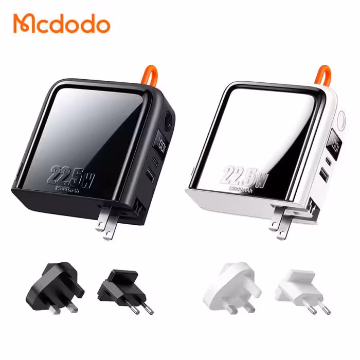پاوربانک 15000mAh و شارژر دیواری مک دودو Mcdodo 22.5W Noah CH-117