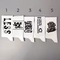 جوراب ساقدار الیت نوشته دار سری Less