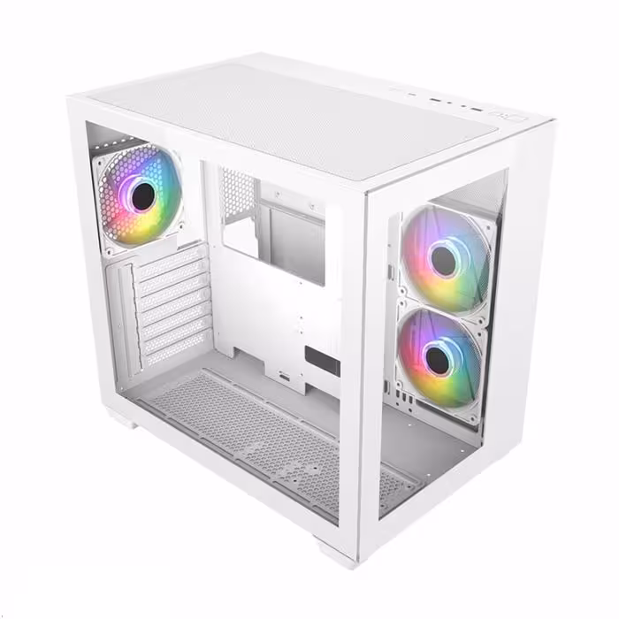 کیس کامپیوتر اف اس پی سفید Case FSP CMT380 ARGB White