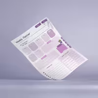 پلنر هفتگی برنامه‌ریزی کد PL-97006