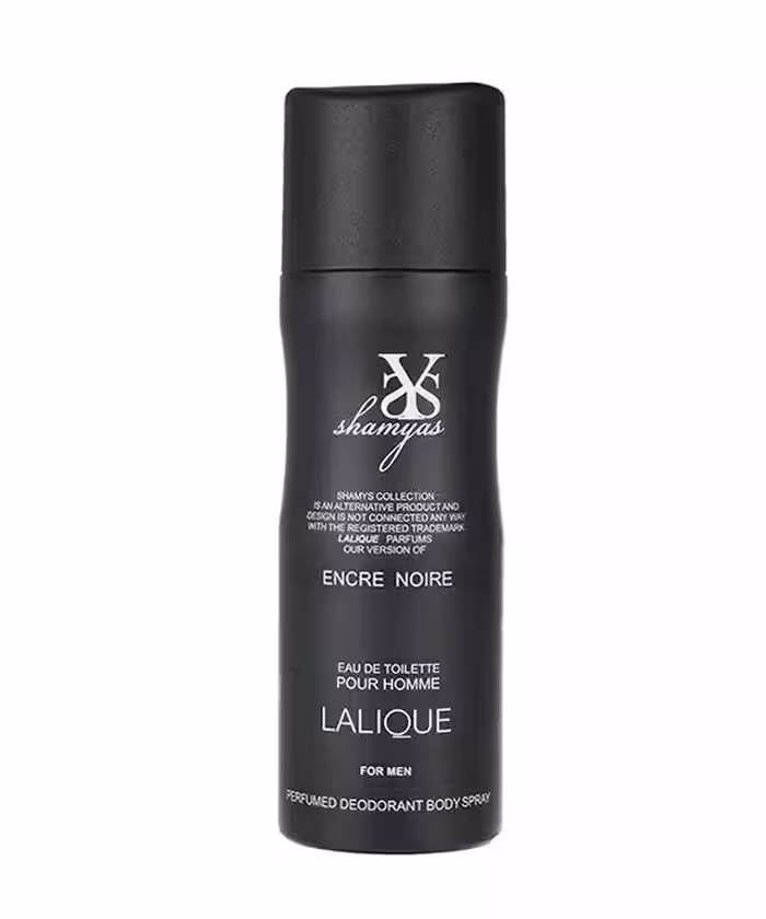 اسپری بدن مردانه لالیک مشکی 200 میل LALIQUE ENCRE NOIRE