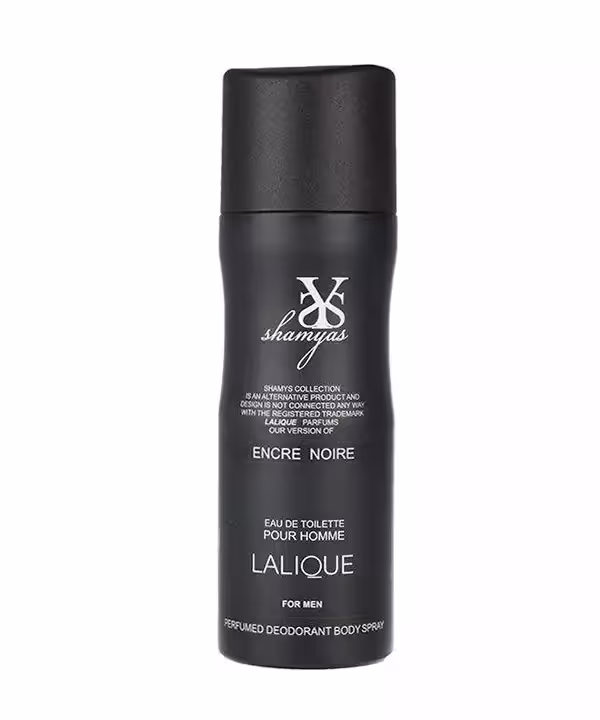 اسپری بدن مردانه لالیک مشکی 200 میل LALIQUE ENCRE NOIRE