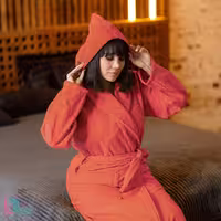 تن پوش ساده soft رنگ آجری